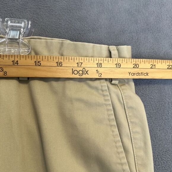 Peter Millar Raleigh Washed Twill Pants Pima Cotton Mens Size 40 Khaki Beige - Picture 7 of 10